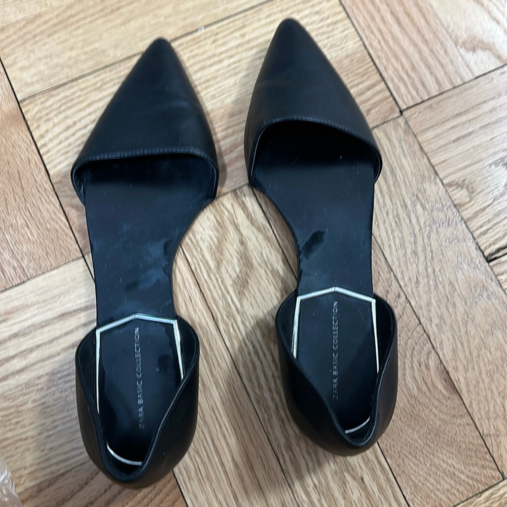 Zara Basic Collection Black Flats